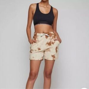 FOURLAPS Rush Short Russet Tie Dye  Relaxed Shorts Women's Size L NWT